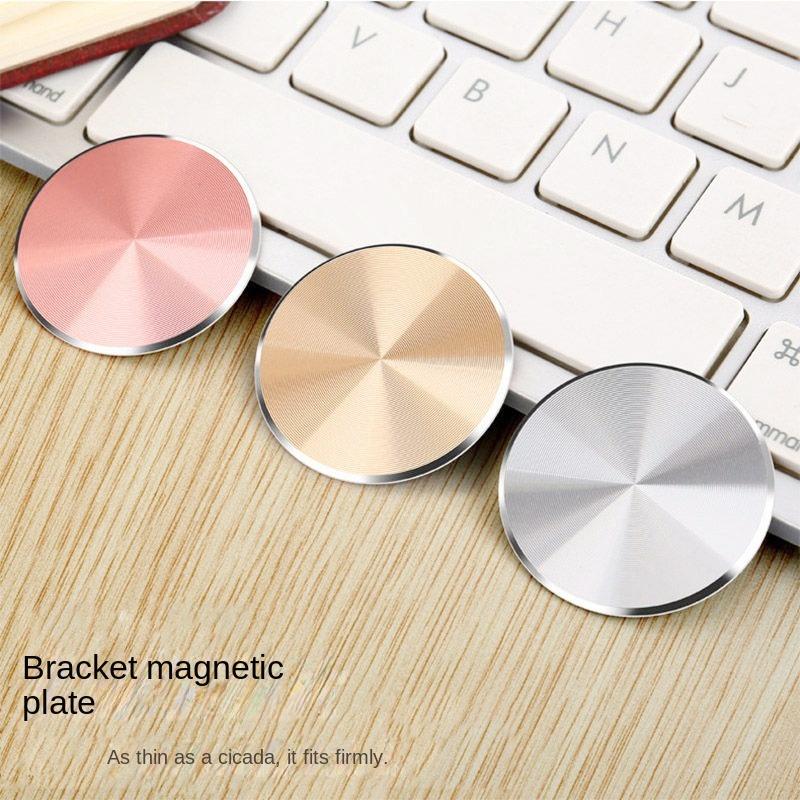 Magnetische Adsorption Auto Handyhalterung Patch Eisen CD Muster Farbe Dünne Handyhalterung Saugnapf Magnetscheibe Magnetscheibe Magnetscheibe Two pearlescent bags von Joom DACH