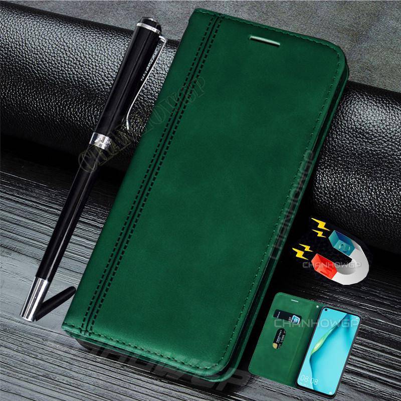 Magnetische Flip Ledertasche für Huawei P30 P40 P Smart Y5P Y6P Y7P Y5 Y6 Y7 Y9 Prime Honor 9A 9S 9C 9X 8X 8A 8C 8S 10i 10 Lite Wallet Card Stand Cover Huawei P30 Pro blau von Joom DACH