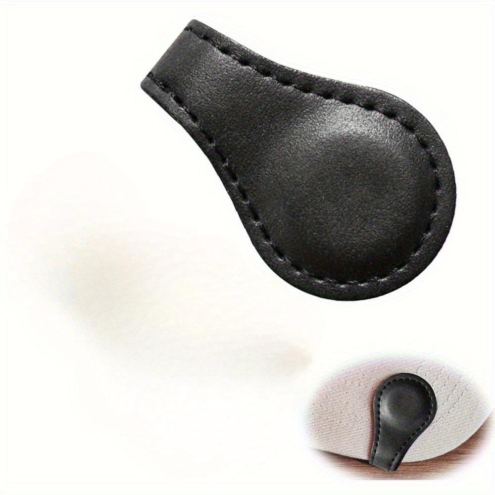 Magnetische Golf-Hutclips, Aufkleber mit Zierborte zum Aufnähen mit Ballmarkerhalter - Multifunktionelles Golf-Accessoire für Kappen, Schuhe & Taschen schwarz von Joom DACH