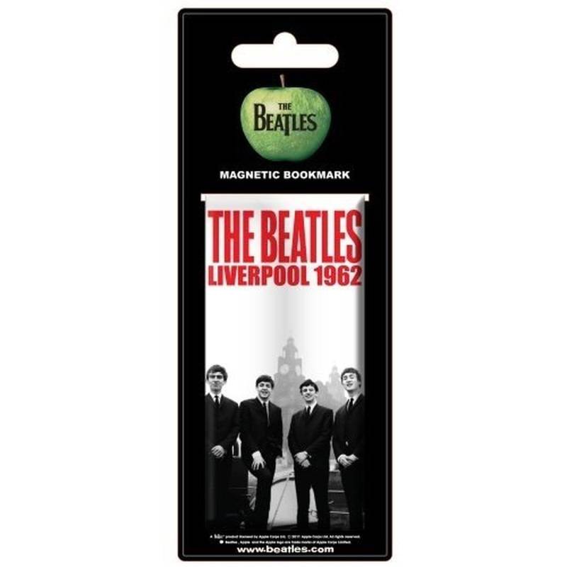 Magnetisches Lesezeichen „The Beatles In Liverpool“. One Size schwarz von Joom DACH