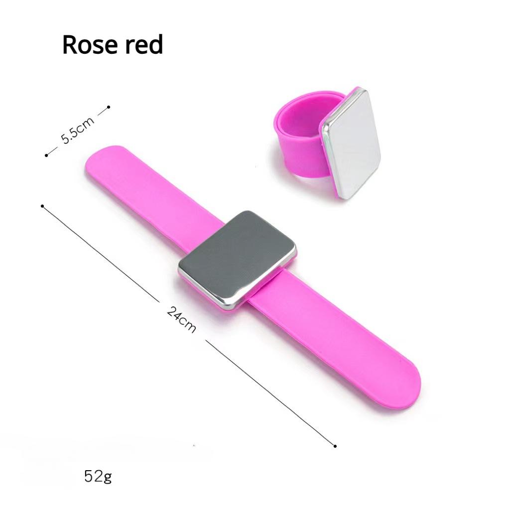 Magnetisches Nadelkissen zum Nähen, Silikon-Nadelkissen für das Handgelenk, sichere Aufbewahrung von Nadeln für Armbänder, Nähnadeln, Nadelhalter für Armbänder, 4 Farben rosa Magnetisches Nadelkissen zum Nähen, Silikon-Nadelkissen für das Handgelenk, sichere Aufbewahrung von Nadeln für Armbänder, Nähnadeln, Nadelhalter für Armbänder, 4 Farben rosa von Joom DACH