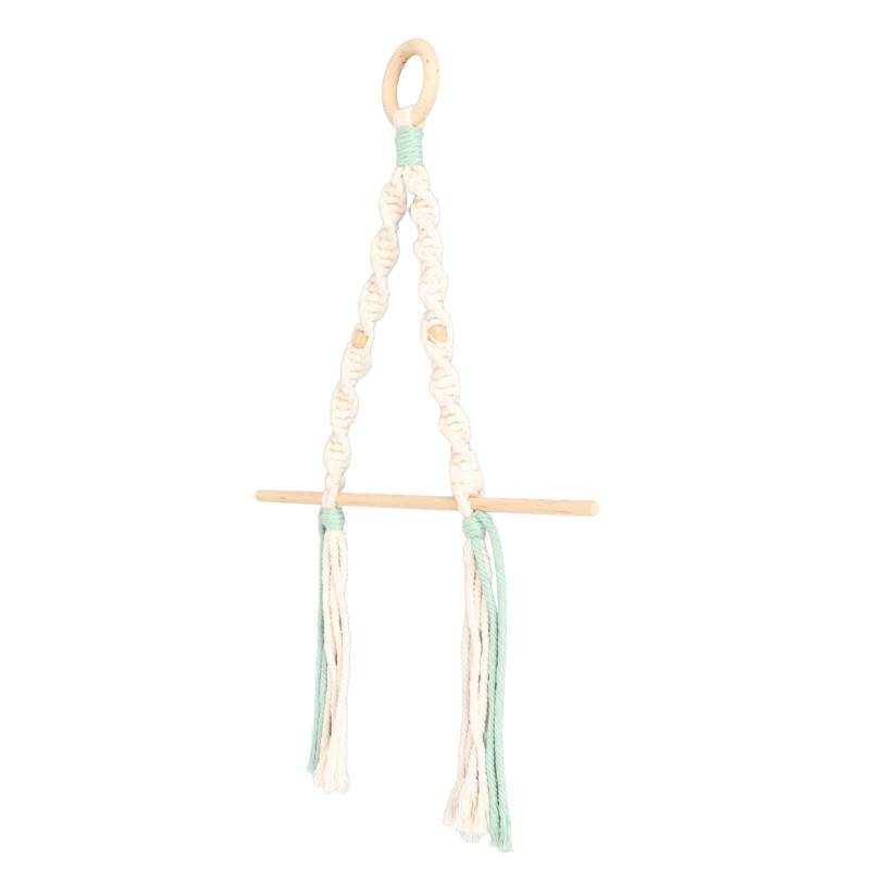 Makramee Papierhandtuchhalter Schlicht Elegant Einfache Installation Baumwollseil Handtuchhalter für Badezimmer von Joom DACH