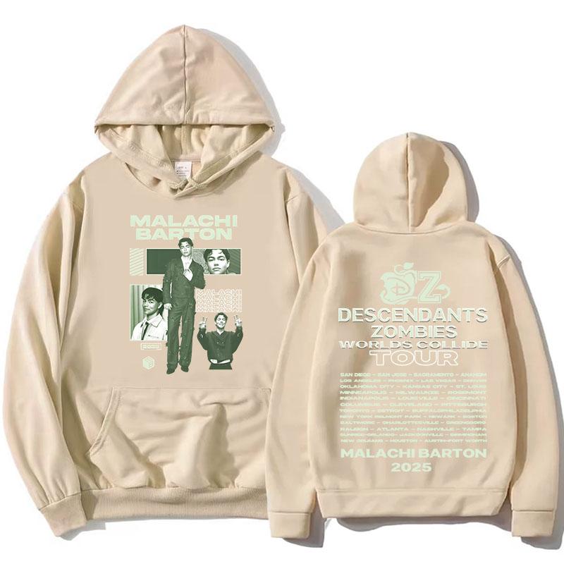 Malachi Barton Hoodies Zzombies Worlds Collide Tour Sweatshirts Langarm Mode Kapuzenpullover Filmdruck Kapuzenpulli Mädchen M von Joom DACH