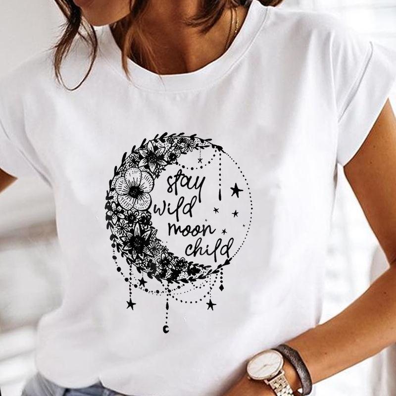 Mama Aquarell Mutter Trend 90er Jahre Mama Kurzarm Print T-Shirt Top Sommer Mode T-Shirt Dame weibliche Kleidung lässig Grafik T-shirt XL von Joom DACH