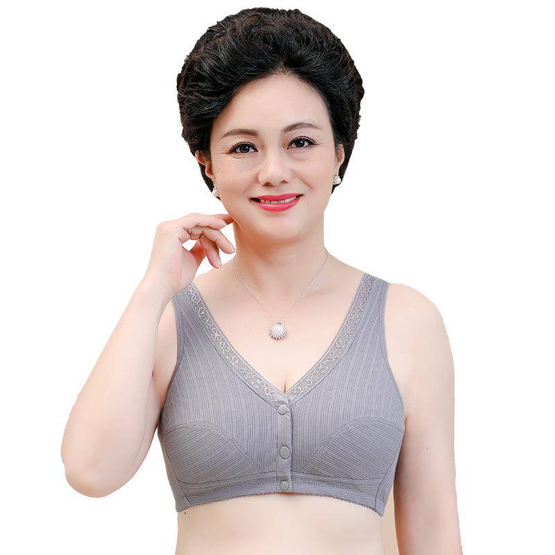 Mamas Baumwoll-Weste mit Frontverschluss - Bügelfrei, große Größe für Frauen mittleren und höheren Alters 50/115 von Joom DACH