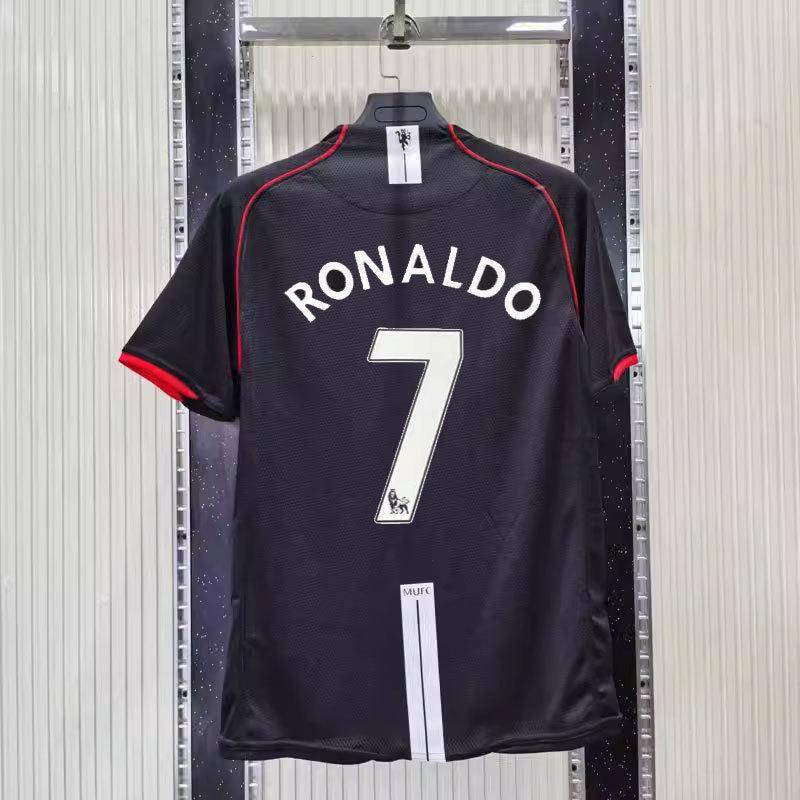 Man United 07-08 Retro Nein. 7 Ronaldo Trikot - Kurz-/Langarm, Heim/Auswärts, Premier League & Champions League. L von Joom DACH