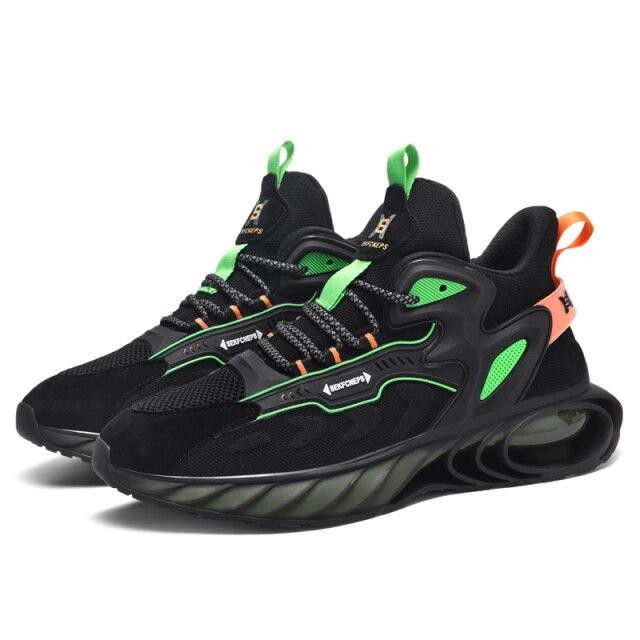 Mann Chunky Sneakers Herbst Leuchtende Erwachsene Männer Sport Laufschuhe Designer Schuhe Männer Plus Größe 39 ~ 46 Sneakers Frauen 40 schwarz von Joom DACH