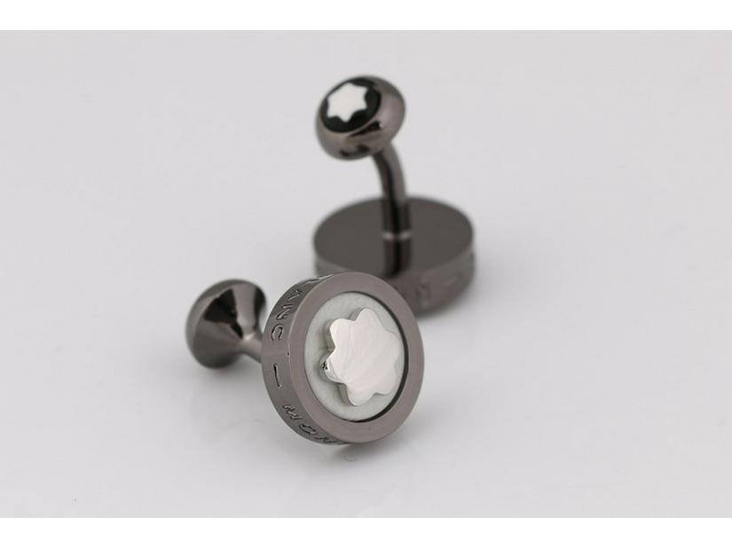 Manschettenknöpfe für Herren in Sternform mit Pflaumenblüte – Elegantes Geschenk-Accessoire 18K von Joom DACH