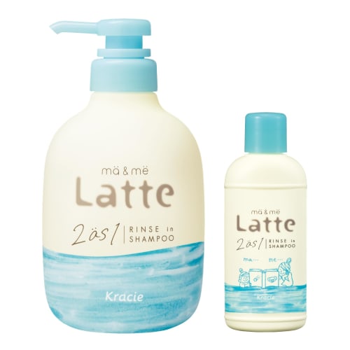 Mar & Me Rinse-in Shampoo Pumpe 490ml + Mini-Flasche 80ml zur Anwendung durch Eltern und Kinder | Silikonfreies Aminosäure-Shampoo Am ganzen Körper waschbar für Gesicht a von Joom DACH