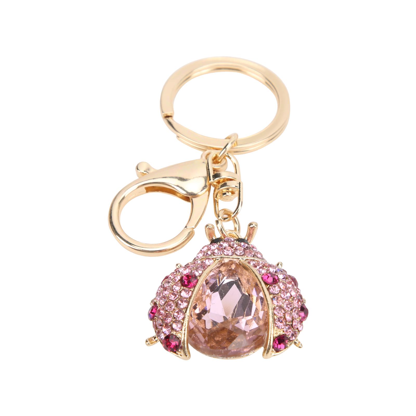 Marienkäfer Auto Schlüsselanhänger Niedlicher Taschenanhänger Rucksackzubehör Tier Schlüsselanhänger für Frauen von Joom DACH