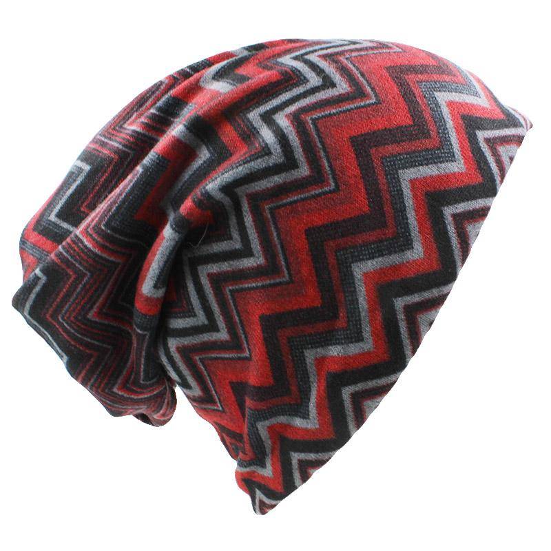 Marke Herbst Winter Hüte Für Frauen Skullies Und Mützen Männer Hut Unisex Plaid Design Kontrast Farbe Damen Hut BHT022 One Size von Joom DACH