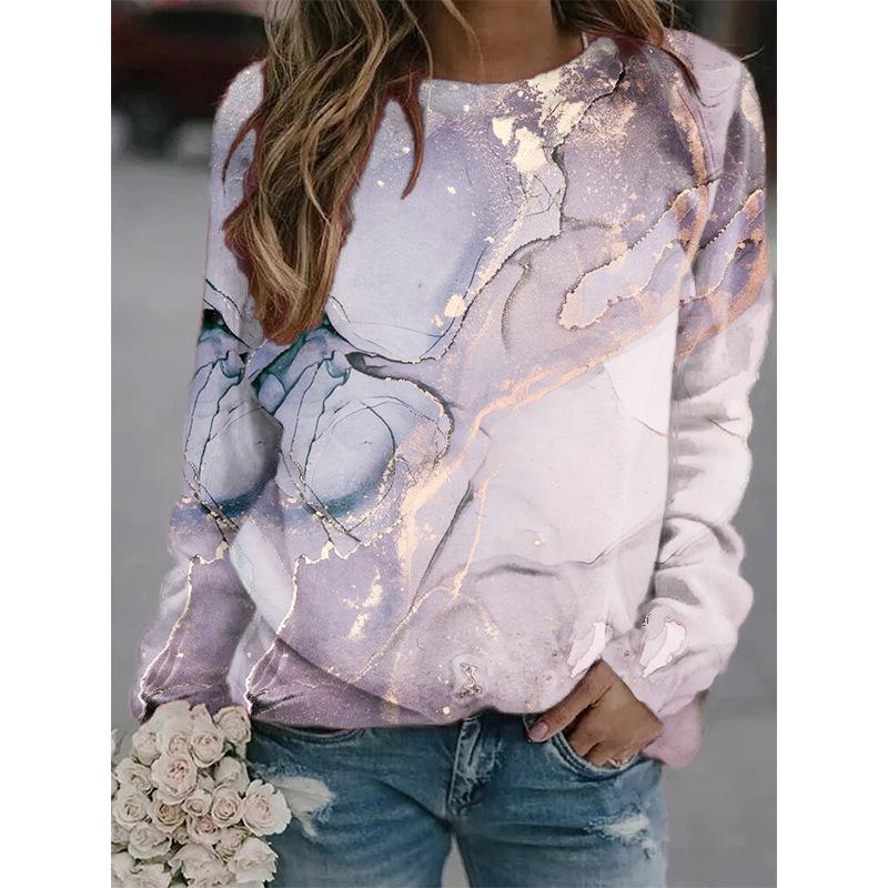 Marmorierung 3D-Druck Hoodie Frauen Y2k Hoodies Streetwear Sweatshirts Übergroße Oansatz Pullover Harajuku Tops Femme Frau Kleidung S Marmorierung 3D-Druck Hoodie Frauen Y2k Hoodies Streetwear Sweatshirts Übergroße Oansatz Pullover Harajuku Tops Femme Frau Kleidung S von Joom DACH