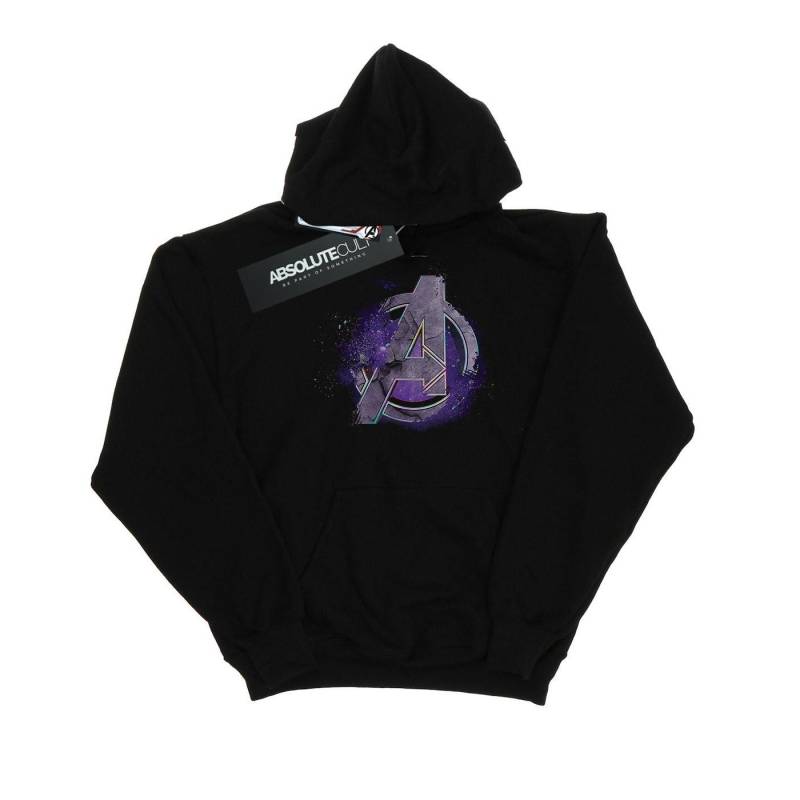 Marvel Boys Avengers Endgame Space Logo Kapuzenpullover 9-11 Years schwarz von Joom DACH