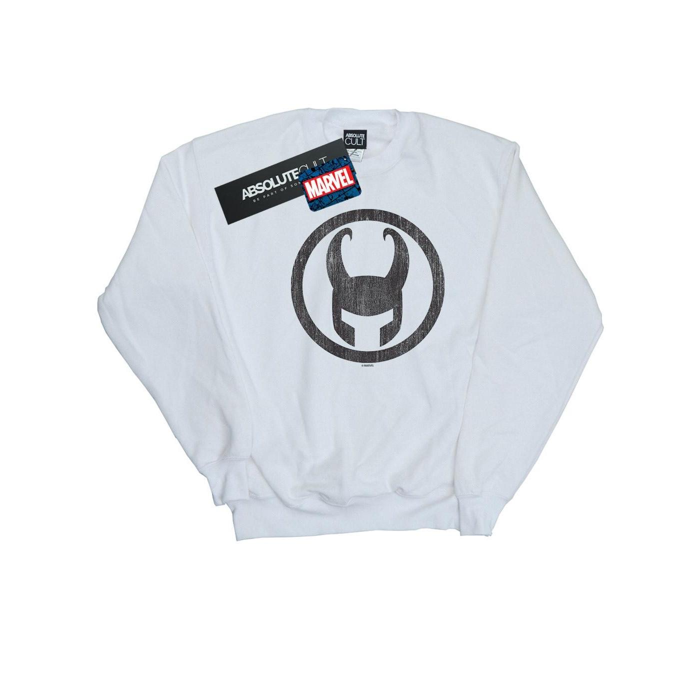 Marvel Damen/Damen Loki Icon Sweatshirt XL weiß Marvel Damen/Damen Loki Icon Sweatshirt XL weiß von Joom DACH
