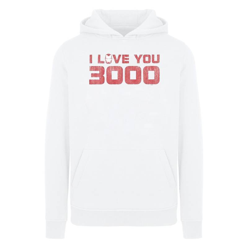 Marvel Girls Avengers Endgame I Love You 3000 Distressed Kapuzenpullover 9-11 Years weiß von Joom DACH