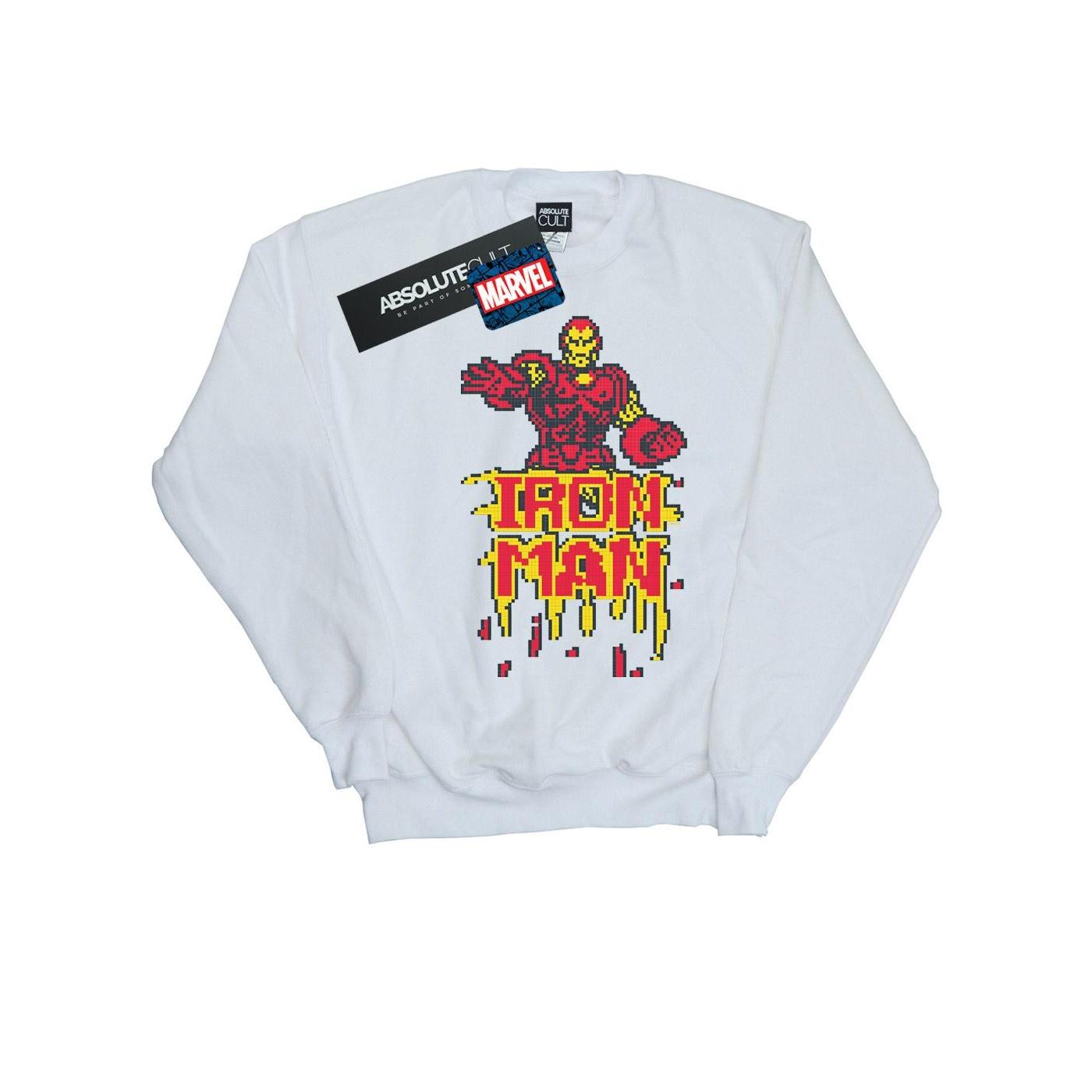 Marvel Girls Iron Man Pixelated Sweatshirt 9-11 Years weiß Marvel Girls Iron Man Pixelated Sweatshirt 9-11 Years weiß von Joom DACH
