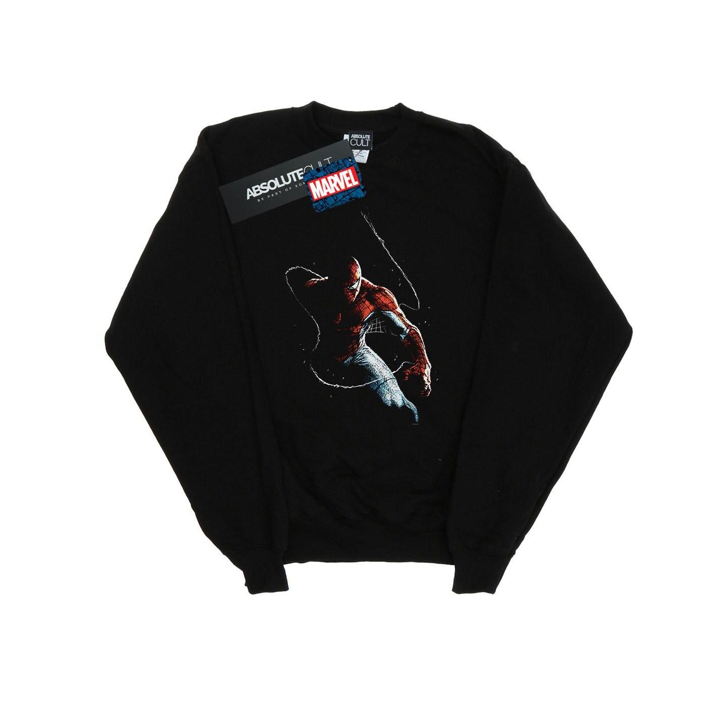 Marvel Mädchen-Sweatshirt mit Spider-Man-Malerei 9-11 Years schwarz Marvel Mädchen-Sweatshirt mit Spider-Man-Malerei 9-11 Years schwarz von Joom DACH