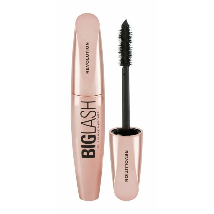 Mascara - MAKE UP REVOLUTION - Revolution Big Lash Volume - Volumengebend - Verlängernd - Schwarz Mascara - MAKE UP REVOLUTION - Revolution Big Lash Volume - Volumengebend - Verlängernd - Schwarz von Joom DACH