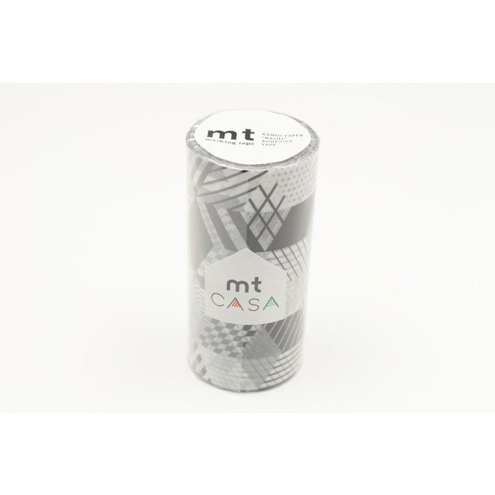 Masking Tape MT 100 mm CASA cubes noir - box monochrome - Masking Tape (MT) Noir schwarz von Joom DACH