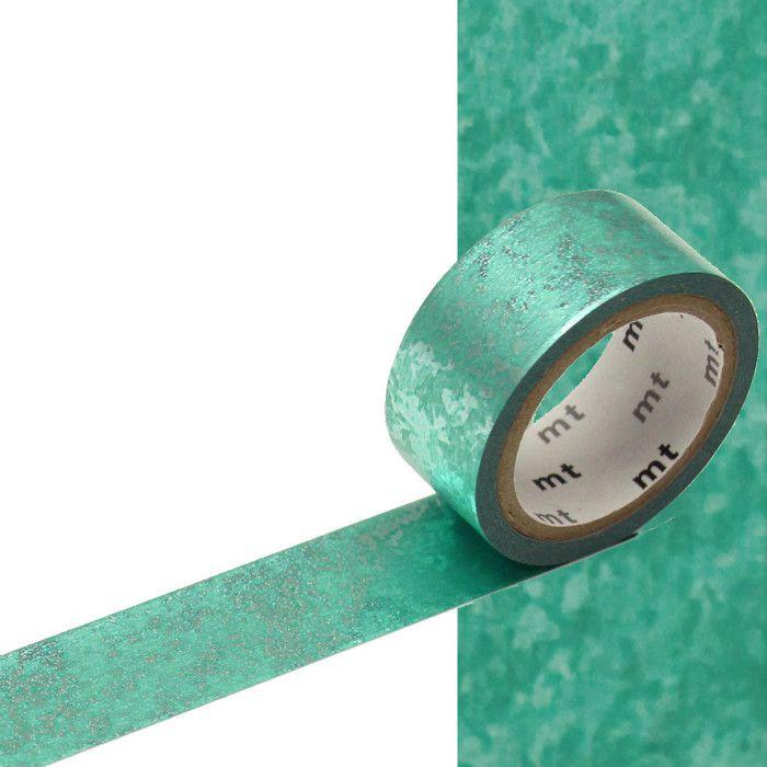 Masking Tape MT 15 mm FAB wassergrün Metall - grün - Masking Tape (MT) Grün grün von Joom DACH