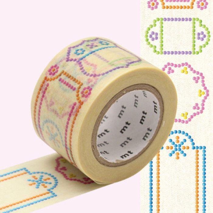 Masking Tape MT 30 mm EX Nähetiketten - Perlenetiketten - Masking Tape (MT) Mehrfarbig – sortiert. bunt von Joom DACH