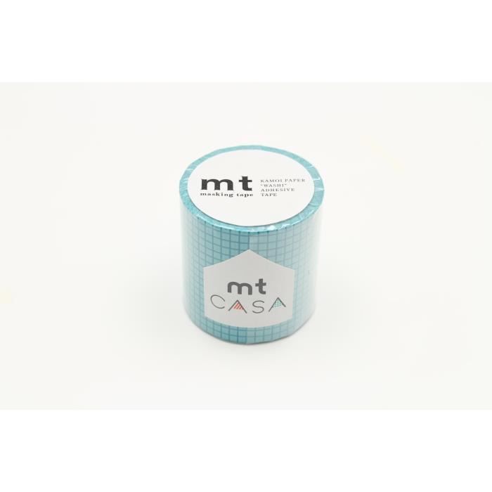 Masking Tape MT 50 mm CASA Blaues Gitter blauer Hintergrund - Pool - Masking Tape (MT) Blau von Joom DACH