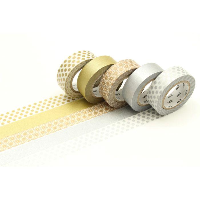 Masking Tape MT Box mit 5 Rollen sortiert WEIHNACHTEN - Masking Tape (MT) Mehrfarbig - Sortiert von Joom DACH