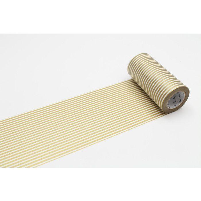 Masking Tape MT CASA LIGNES 100 mm gold - Rand gold - Masking Tape (MT) Golden gold von Joom DACH