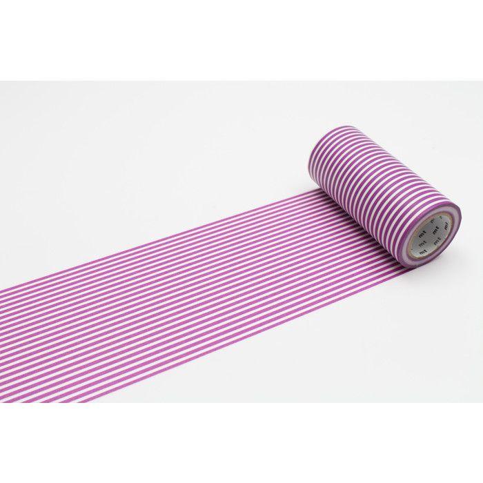 Masking Tape MT CASA LIGNES 100 mm lila - Rand Traube - Masking Tape (MT) lila Violett von Joom DACH