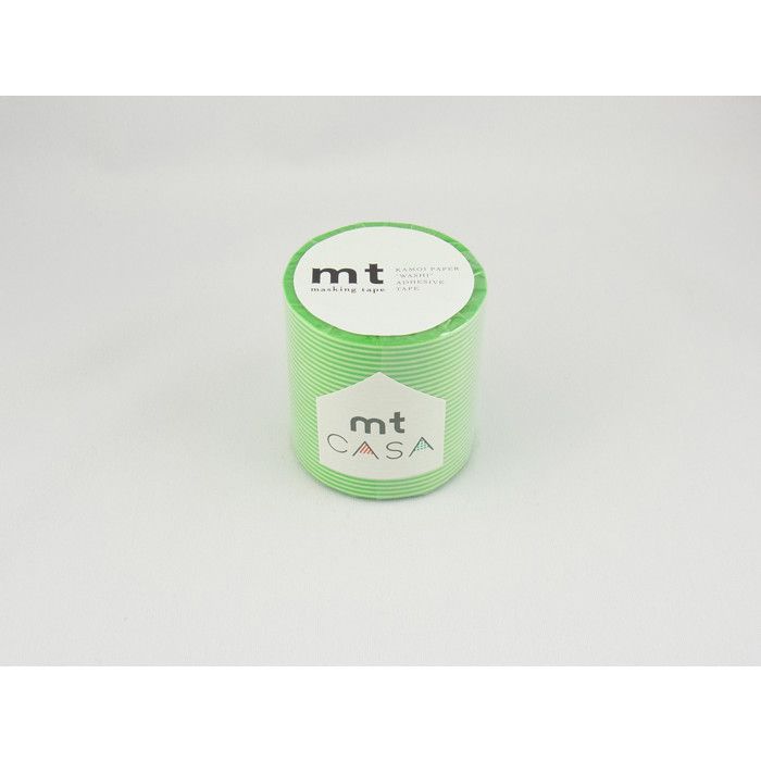 Masking Tape - MT - CASA RAYE border green - papier washi - repositionnable von Joom DACH