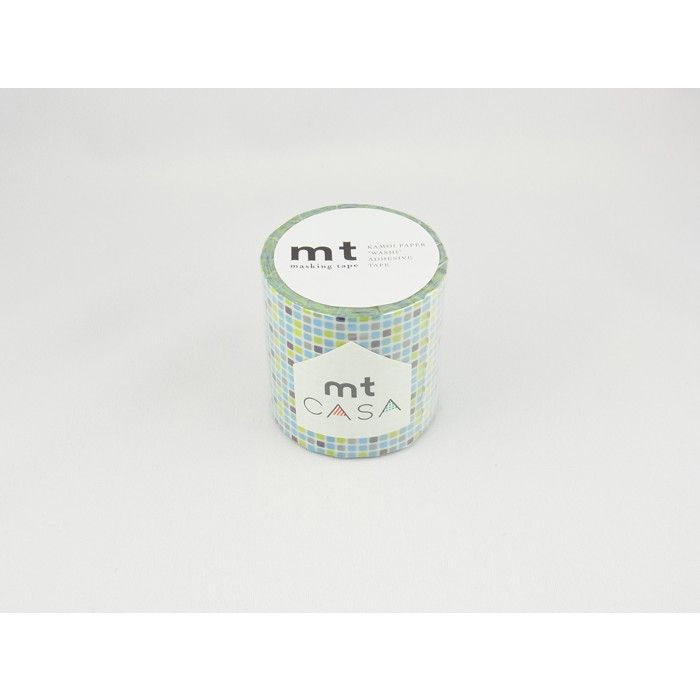 Masking Tape MT CASA kleine Quadrate Kachelblau - Masking Tape (MT) Blau blau von Joom DACH