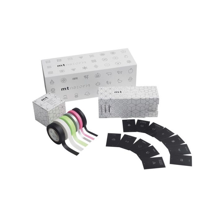 Masking Tape MT Coffret Projecteur + 6 Masking Tape MT + 12 cartes - Masking Tape (MT) Multicolore - Assort bunt von Joom DACH