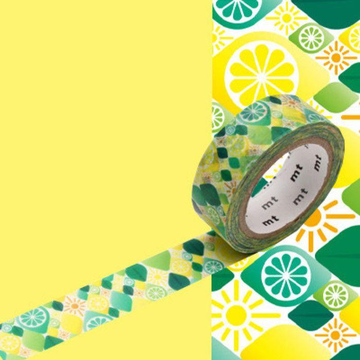 Masking Tape - MT - EX citrons - Jaune et vert - Mixte von Joom DACH