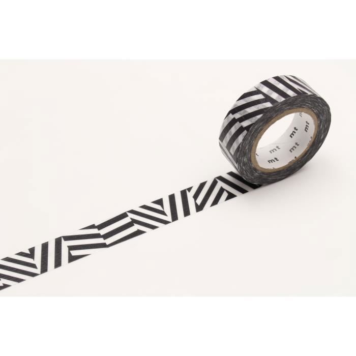 Masking Tape MT KAPITZA schwarz-weiße Winkel - Wippe - Masking Tape (MT) Mehrfarbig - Sortiert von Joom DACH