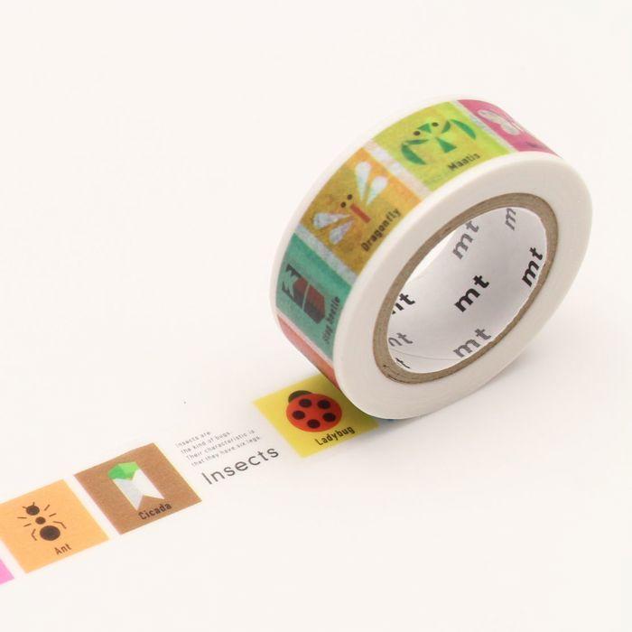 Masking Tape MT KIDS Insektendominosteine ​​- Masking Tape (MT) Mehrfarbig - Sortiert bunt von Joom DACH