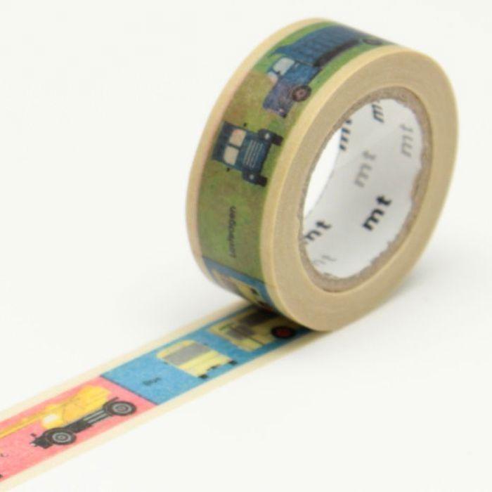 Masking Tape MT KIDS mehrfarbiges Fahrzeug - Masking Tape (MT) Mehrfarbig - Sortiert bunt von Joom DACH