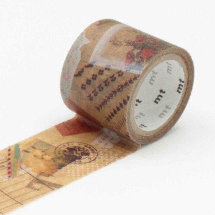 Masking Tape MT KRAFT Collage - MASKING TAPE (MT) - Multicolor - Handgeschnittenes Deko-Klebeband von Joom DACH
