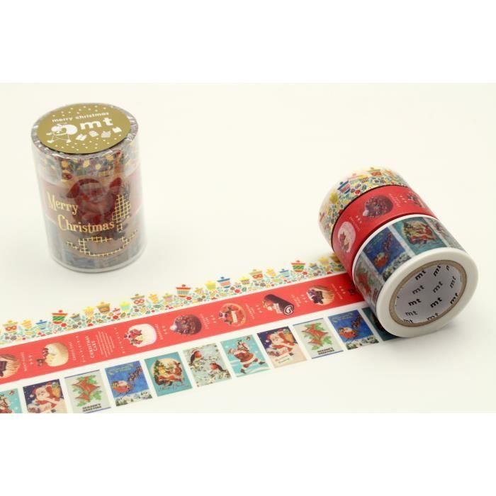 Masking Tape MT NOEL 2018 - SET A - Masking Tape (MT) Multicolore - Assort. bunt von Joom DACH