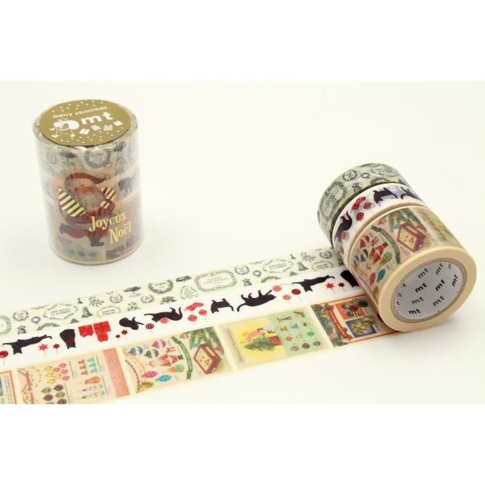 Masking Tape MT NOEL 2018 - SET B - Masking Tape (MT) Multicolore - Assort. von Joom DACH
