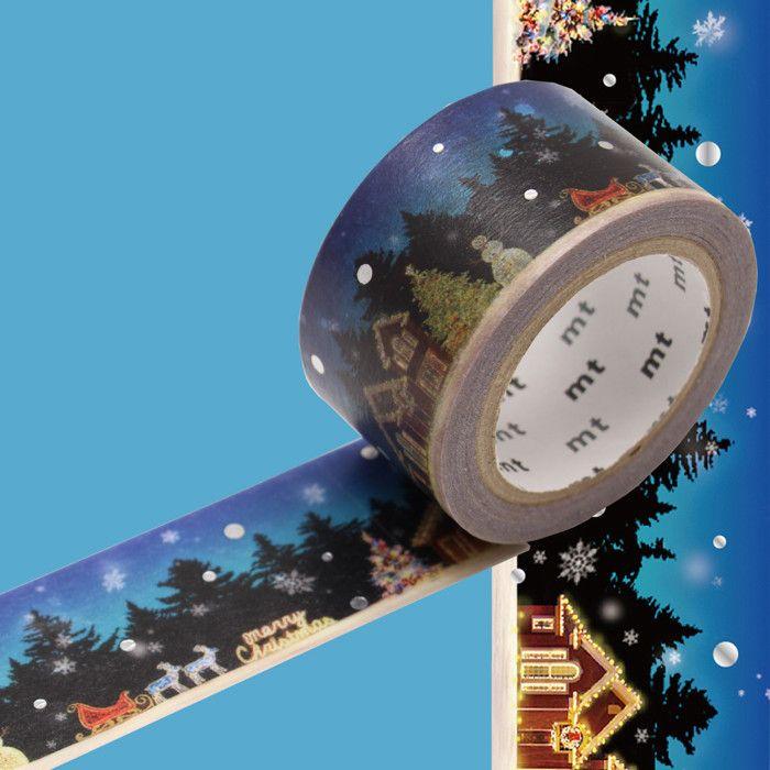 Masking Tape MT NOEL Weihnachtsdorf - Waldbeleuchtung - Masking Tape (MT) Mehrfarbig - Sortiert bunt von Joom DACH