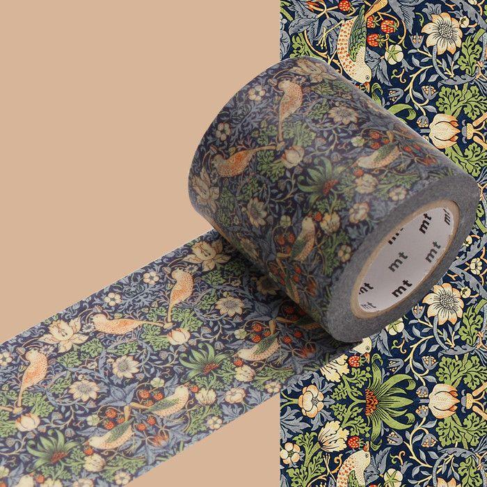 Masking Tape MT WILLIAM MORRIS framboisier - strawberry thief - Masking Tape (MT) Multicolore - Assort von Joom DACH