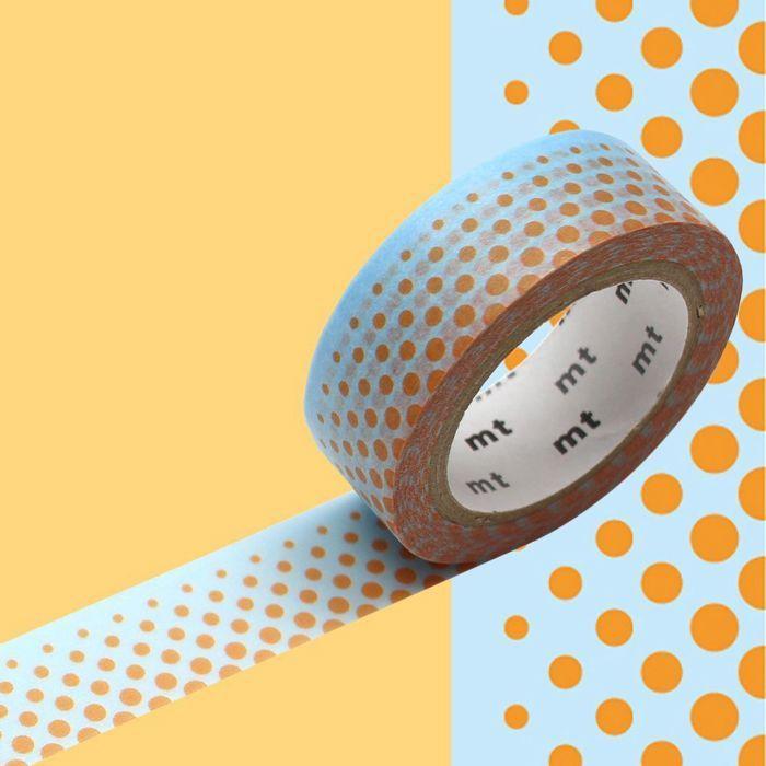 Masking Tape MT nuée de pois orange orange von Joom DACH