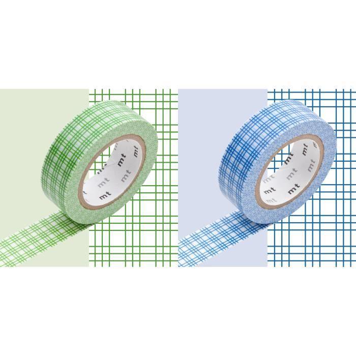 Schottisches Mimasugoushi-Masking Tape - blaugrün - MASKING TAPE (MT) Mehrfarbig - Sortiert von Joom DACH