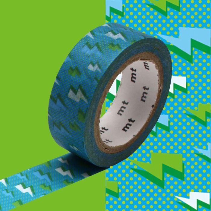 Masking tape éclairs sur fond bleu - 1,5 cm x 7 m blau Masking tape éclairs sur fond bleu - 1,5 cm x 7 m blau von Joom DACH