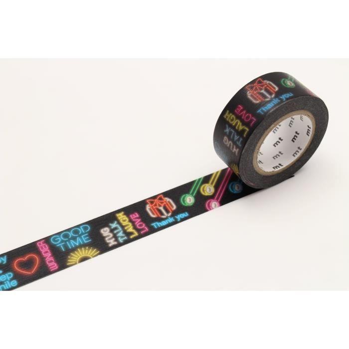 Masking Tape MT 20 mm EX Neonbotschaften - Masking Tape (MT) Mehrfarbig - Sortiert von Joom DACH