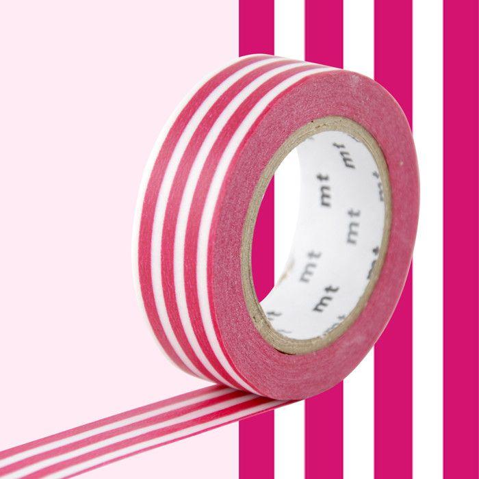 Masking Tape MT Himbeerlinien - Masking Tape (MT) Rouge von Joom DACH
