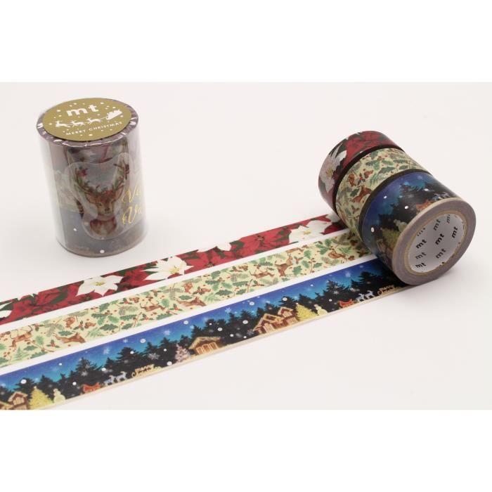 Masking Tape MT NOEL - SET B - Masking Tape (MT) Mehrfarbig - Sortiert von Joom DACH