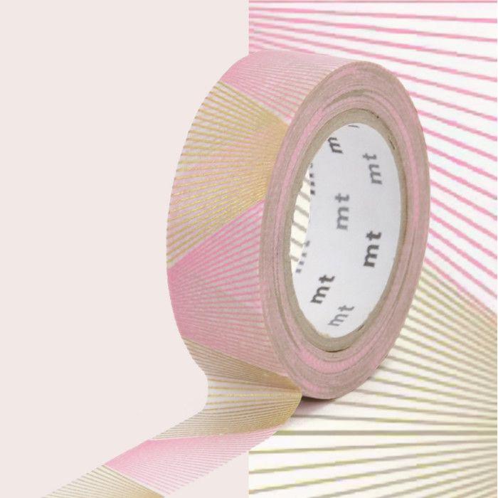 Masking Tape MT schräg gold - Linie gold - Masking Tape (MT) Golden von Joom DACH