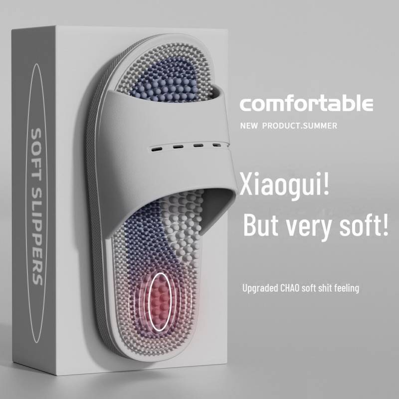 Massage-Akupressur-Hausschuhe für Herren – rutschfeste Sandalen für die Fußtherapie zu Hause, Sommer-PVC-Design 40-41 Massage-Akupressur-Hausschuhe für Herren – rutschfeste Sandalen für die Fußtherapie zu Hause, Sommer-PVC-Design 40-41 von Joom DACH
