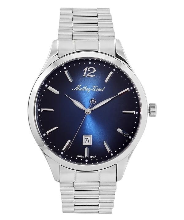 Mathey-Tissot Urban Metal Blue Dial Quartz H411MABU Men's Watch blau von Joom DACH